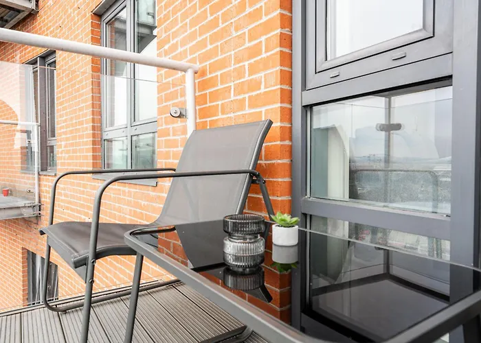Modern Pad Prime Location Balcony Sleeps 4 Apartamento Leeds (West Yorkshire)